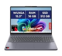 Lenovo IdeaPad Slim 3 15Q8X10 - Ordinateur Portable 15.3'' WUXGA Copilot+ (Snapdragon X X1-26-100, RAM 16Go, SSD 512Go, Qualcomm Adreno, Windows 11 Home) Clavier AZERTY Français - Gris