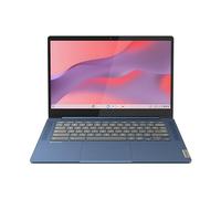 Lenovo IdeaPad Slim 3 Chrome Ordinateur portable 14" (Processeur MediaTek Kompanio 520, 8 Go de RAM, 128 Go eMMC, écran Full HD, Chrome OS, Bleu abyss)