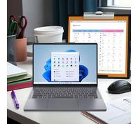Lenovo IdeaPad Slim 3 Gen 10 14 AMD Processeur AMD Ryzen 7 8840HS 3,30 GHz jusqu'à 5,10 GHz, Windows 11 Famille 64, 512 Go SSD M.2 2242 PCIe Gen4 TLC - 83K9CTO1WWFR3 Luna Grey