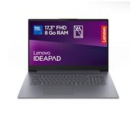 Lenovo IdeaPad Slim 3 | Laptop| i3 | 8Go | 512GB | Chargeur Non Inclus | 17.3'' 8Go RAM 512Go SSD Windows 11 Home Clavier AZERTY français non rétroéclairé