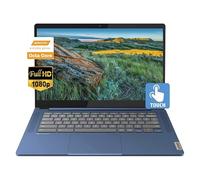 Lenovo Ideapad Slim 3, ordinateur portable fin fin à écran tactile FHD de 14 po (1920 x 1080), MediaTek Kompanio 520, 8 cœurs MediaTek Kompanio 520, 4 Go de RAM, 64 Go eMMC, WiFi 6, Chrome OS, Bleu