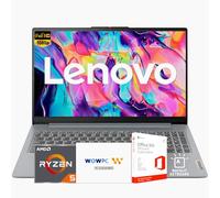 Lenovo Ideapad Slim 3 Ordinateur portable pour étudiants et professionnels avec Microsoft Office, clavier rétroéclairé, AMD Ryzen 5 5625U (Beats Intel i7-1260U), écran FHD de 15,6", RAM 16 Go, SSD 1