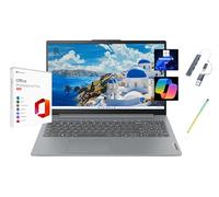 Lenovo Ideapad Slim 3 Ordinateur portable tactile FHD 15,6" avec Microsoft Office 2024 à vie gratuite, AMD Ryzen 7 5825U, 16 Go de RAM, 512 Go SSD, AMD Radeon, Windows 11 Pro, gris arctique, avec
