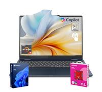 Lenovo IdeaPad Slim 5 Next Gen AI Copilot Ordinateur portable professionnel, écran tactile FHD+ de 16", AMD Ryzen 7 350, 64 Go de RAM DDR5, 4 To SSD, Ko rétroéclairé, Wi-Fi 7, W11P, ensemble avec SSD