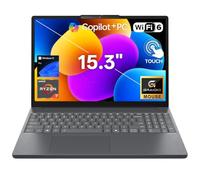 Lenovo IdeaPad Slim Ordinateur portable avec Ryzen 7 170 et 15,3" WUXGA, 16 | DDR5, pavé numérique, appareil photo avec obturateur de confidentialité, copilote + clé PC, lecteur de carte SD, Wi-Fi 6