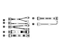 LENOVO ISG ThinkSystem SR650 V3 2.5p Chassis Front BP2 SAS/SATA Cable Kit