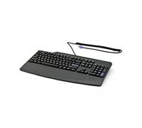 Lenovo Keyboard (Belgian) Preferred Pro, Full-Size, 89P8302 (Preferred Pro, Full-Size (100%), Wired, PS/2, AZERTY, Black)