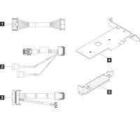 Lenovo Kit de câble M.2 compatible SR250/ST250/ST50 V3 pour ThinkSystem Haute Qualité