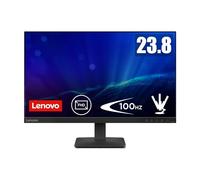 Lenovo L24-4e - Écran 23.8'' FHD (IPS, 100 Hz, 4 ms, HDMI+VGA, Cable HDMI) - Noir