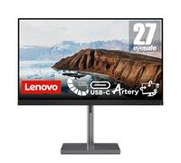 Lenovo L27m-30 68.58 cm (27 inches, 1920 x 1080, Full HD, 75 Hz, WideView, Anti-Glare) Monitor (HDMI, DisplayPort, 4ms Response Time, AMD Radeon FreeSync, LC50 Monitor Webcam) Black