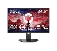 Lenovo Legion 25-10 - Écran Gaming Pro 24.5'' FHD (IPS Panel, 320Hz, 0.5ms MPRT, HDMI 2.1, DP 1.4, Câble DP, AMD FreeSync Premium) Réglage en Inclinaison/Hauteur/Rotation/Pivot - Noir