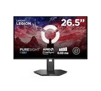 Lenovo Legion 27Q-10 OLED - Écran Gaming de 26.5" avec Eyesafe (QHD, QD-OLED, 240Hz, 0.03ms GtG, 2xHDMI+DP, AMD FreeSync Premium) - Réglage en Inclinaison - Noir