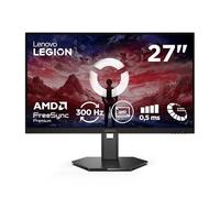 Lenovo Legion 27Q-11 - Écran Gaming Pro 27'' QHD (IPS, 300Hz, 0.5ms MPRT, 2X HDMI 2.1, DP 1.4, Câble DP, AMD FreeSync Premium) Réglage en Inclinaison/Hauteur/Rotation/Pivot - Noir