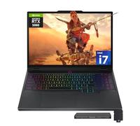 Lenovo Legion 5 Ordinateur portable de jeu 16" WQXGA 165 Hz, Intel i7-14650HX, 32 Go DDR5, SSD PCIe 512 Go, GeForce RTX 4070, clavier rétroéclairé RVB, caméra FHD, Wi-Fi 6E, Win 11 Pro, gris, ensemble