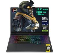 Lenovo Legion 5 Ordinateur portable de jeu alimenté par l'IA 15,1" WQXGA 2560 x 1600 OLED 165 Hz Intel 20-core Ultra 7 255HX (> i9-14900HX) 32 Go de RAM 1 To SSD GeForce RTX 5070 DLSS4 (jusqu'à 798 AI