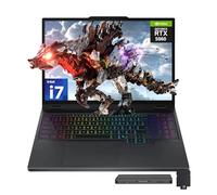 Lenovo Legion 5 Ordinateur portable de jeu WQXGA 15" 165 Hz, Intel i7-14700HX, NVIDIA GeForce RTX 5060, 32 Go DDR5, SSD 1 To, clavier rétroéclairé RVB, appareil photo 5 MP, WiFi 7, Win 11 Pro, noir