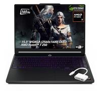 Lenovo Legion 5a WQXGA OLED 165HZ Ordinateur portable de jeu - AMD Ryzen 7 250 - NVIDIA GeForce RTX 5060 8 Go GDDR7 - 16 Go DDR5 1 To SSD - Rétroéclairé KB Wi-Fi7 Win11 - Eclipse Black - Avec