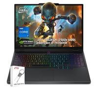 Lenovo Legion 5i Ordinateur portable de jeu - Intel Core i7-14700HX - 15,1" WQXGA OLED 165 Hz - NVIDIA GeForce RTX 5060 - 16 Go de RAM 1 To SSD - Rétroéclairé KB Wi-Fi7 Win11 - Eclipse Black - Avec