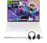 Lenovo Legion 7i Ordinateur portable de jeu, GeForce RTX 5070, processeur Intel Ultra 9 275HX, 16" 2,5K 240 Hz OLED, 64 Go DDR5, 4 To SSD, Wi-Fi 7, clavier rétroéclairé, Windows 11 Pro, blanc glacier