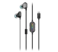Lenovo Écouteurs gaming Legion E510-7.1 USB-C 7.1, audio haute résolution, RVB, Gris orageux