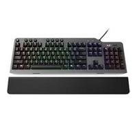 Lenovo Legion K500 - Clavier - rétroéclairé - USB - US - noir, gris de fer Noir G