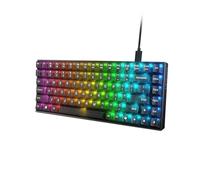 Lenovo Legion K510 Mini Pro Clavier de gaming (mécanique, 84 touches, design compact 75%, touches translucides, éclairage RVB, QWERTY espagnol) avec câble 1,8 m - Noir