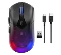 Lenovo - Souris gaming sans fil Legion M410 - 6 boutons, 16 000 dpi, RVB 2 zones - Noir transparent