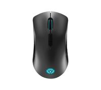 Lenovo Legion M600 Gaming Mouse - Souris - droitiers et gauchers - optique - 8 boutons - sans fil, filaire - Bluetooth, 2.4 GHz, USB 2.0 - récepteur sans fil USB - noir, gris de fer