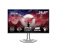 Lenovo Legion Pro 27Q-10 - Écran Gaming de 26.5" avec Eyesafe (QHD, QD-OLED, 280Hz, 0.03ms GtG, 2xHDMI+DP+ USB Type-C, AMD FreeSync Premium Pro) - Réglage en Inclinaison - Noir-Blanc