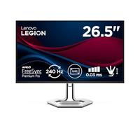 Lenovo Legion Pro 27UD-10 - Écran Gaming de 26.5" avec Eyesafe (UHD, QD-OLED, 240Hz, 0.03ms GtG, 2xHDMI+DP+ USB Type-C, AMD FreeSync Premium Pro) - Réglage en Inclinaison - Noir-Blanc