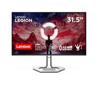 Lenovo Legion Pro 32UD-10 - Écran Gaming de 31.5" avec Eyesafe (UHD, QD-OLED, 240Hz, 0.03ms GtG, 2xHDMI+DP+ USB Type-C, AMD FreeSync Premium Pro) - Réglage en Inclinaison - Noir-Blanc