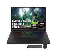 Lenovo Legion Pro 5 Ordinateur portable de jeu 16" WQXGA 240 Hz, AMD Ryzen 9 8945HX, GeForce RTX 5060 8 Go GDDR7, 32 Go DDR5, 1 To SSD, clavier rétroéclairé RVB 24 zones, appareil photo 5 MP, Win 11