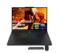 Lenovo Legion Pro 5i 16" WQXGA Ordinateur portable de jeu 165 Hz, Intel 20-core Ultra 7 255HX (Beats Intel i9-14900HX), GeForce RTX 5070, 64 Go DDR5, 4 To SSD, rétroéclairé, Wi-Fi 7, Win 11 Pro, noir