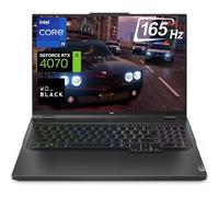 Lenovo Legion Pro 5i Ordinateur portable de jeu, GeForce RTX 4070, Intel Core i9-13900HX, 16" WQXGA (2560 x 1600) IPS 165 Hz, 64 Go de RAM DDR5, WD_Black 2 To SSD, Webcam, KB rétroéclairé RVB 4 zones