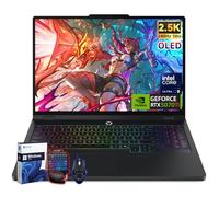Lenovo Legion Pro 5i Ordinateur portable de jeu, NVIDIA RTX 5070Ti 12 Go GDRR7, écran OLED 16" 2560 x 1600 240 Hz, Intel Ultra 9 275HX (5,4 GHz), 64 Go DDR5 5600MT/s, 4 To SSD, Wi-Fi 7, Windows 11 Pro