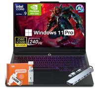 Lenovo Legion Pro 7i Gen 10 Ordinateur portable de jeu 2025, GeForce RTX 5080 16 Go GDDR7, Intel Ultra 9 275HX (jusqu'à 5,4 GHz), 16" WQXGA OLED 240 Hz 500 nits, 64 Go DDR5, SSD 2 To, Win11 Pro, avec