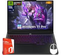 Lenovo Legion Pro 7i Gen 10 Ordinateur portable de jeu, GeForce RTX 5080 16 Go GDDR7, Intel Ultra 9 275HX, 16" 240 Hz OLED, 64 Go de RAM DDR5, 2 To SSD, WiFi 7, Windows 11 Pro avec Office Lifetime