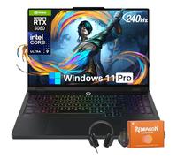 Lenovo Legion Pro 7i Gen 10 Ordinateur portable de jeu, Intel Ultra 9 275HX, GeForce RTX 5080 16 Go GDDR7, WQXGA OLED 500 nits 240 Hz, 32 Go de RAM DDR5, SSD 1 To, Windows 11 Pro, casque W/REDRAGON et