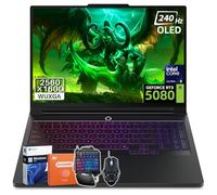 Lenovo Legion Pro 7i Ordinateur portable de jeu (2025), NVIDIA RTX 5080 16 Go GDDR7, 16" QHD+ 240 Hz OLED, Intel Ultra 9 275HX (jusqu'à 5,4 GHz), WiFi 7, BT 5.4, 64 Go DDR5, 4 To SSD, Windows 11 Pro