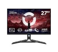 Lenovo Legion R27qe Gen2 - Écran Gaming 27'' QHD (IPS, 200 Hz, 0.5 ms, HDMI+DP, Câble DP, AMD FreeSync Premium) Réglage en Inclinaison - Noir