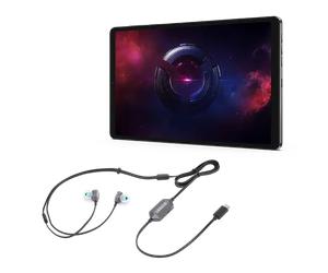 Lenovo Legion Tab 3rd Gen 8.8 12GB 256GB + Écouteurs intra-auriculaires Processeur Qualcomm® Snapdragon 8 Gen 3 3,30 GHz , Android 14 ou version ultérieure, 256 Go UFS 4.0 - EUBNDLE510LEGION3 Eclipse