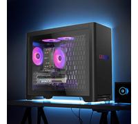 Lenovo Legion Tower 5 Gen 10 AMD Processeur AMD Ryzen 5 7600 3,80 GHz jusqu'à 5,10 GHz, Windows 11 Famille 64, 1 To SSD TLC - 90YJCTO1WWFR2 Eclipse Black