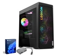 Lenovo Legion Tower 7i Gen 8 Intel i9-14900KF, NVIDIA GeForce RTX 4080 Super Premium Pro Gaming Desktop, 32 Go DDR5, 2 To SSD, lumière RVB, M&K filaire, Wi-Fi 6, Bundle USB-C Travel Hub G2 Dock