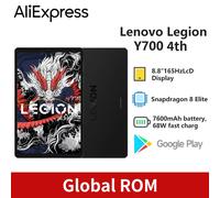 Lenovo Legion Y700 4e génération 8.8 pouces AI tablette de jeu Snapdragon 8 extrêmement édition tablettes Netbook 7600mAH 68W Charge rapide 12+256GB Blcak fast ship