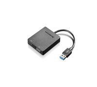 LENOVO Lenovo Universal USB 3.0 to VGA/HDMI adaptateur graphique USB Noir