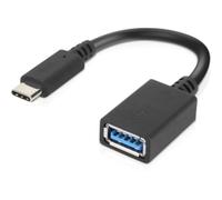 Lenovo Adaptateur USB-C vers USB-A 0,14 m USB 3.2 Gen 1 (3.1 Gen 1) Noir