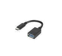 Lenovo LenovoUSB-CtoUSB-AAdapter câble USB 0,14 m USB 3.2 Gen 1 (3.1 Gen 1) USB C USB A Noir