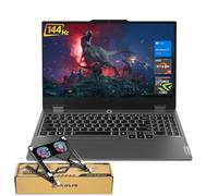 Lenovo LOQ 15 15AHP9 RTX 4060 AI Ordinateur portable de jeu, 15,6 FHD 144 Hz, AMD Ryzen 7 8845HS, NVIDIA RTX 4060, 32 Go de RAM DDR5, 1 To SSD, clavier rétroéclairé, RJ-45, ensemble avec refroidisseur