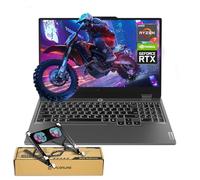 Lenovo LOQ 15 15ARP9 RTX 4060 Pro Ordinateur portable de jeu, 15,6" FHD 144 Hz, AMD Ryzen 7 7435HS, NVIDIA RTX 4060, 16 Go de RAM DDR5, 1 To SSD, KB rétroéclairé, RJ-45, ensemble avec refroidisseur