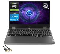 Lenovo LOQ 15.6" 144Hz FHD Gaming Laptop, Intel Core i5-12450HX, 16GB DDR5, 1TB NVMe SSD, GeForce RTX 2050, RJ-45, USB-C, Backlit KB, PDG HDMI Cable, US Version KB, Win 11 Pro
